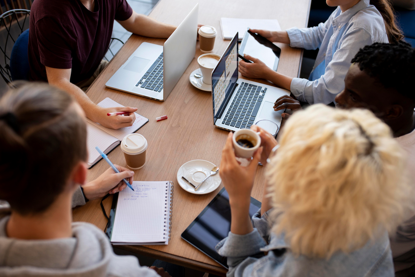 People in the meeting
