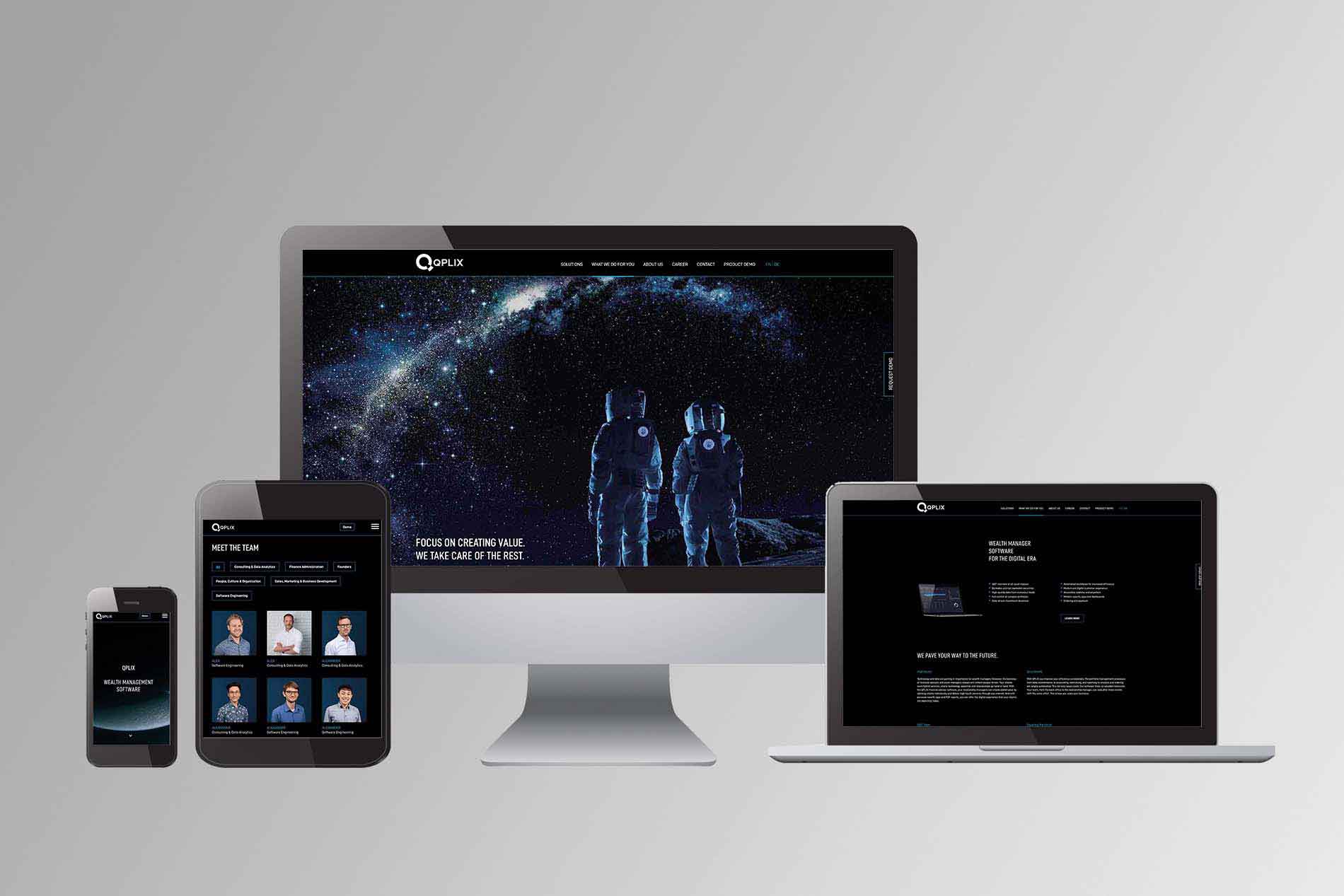 [Translate to English:] Several devices QPLIX