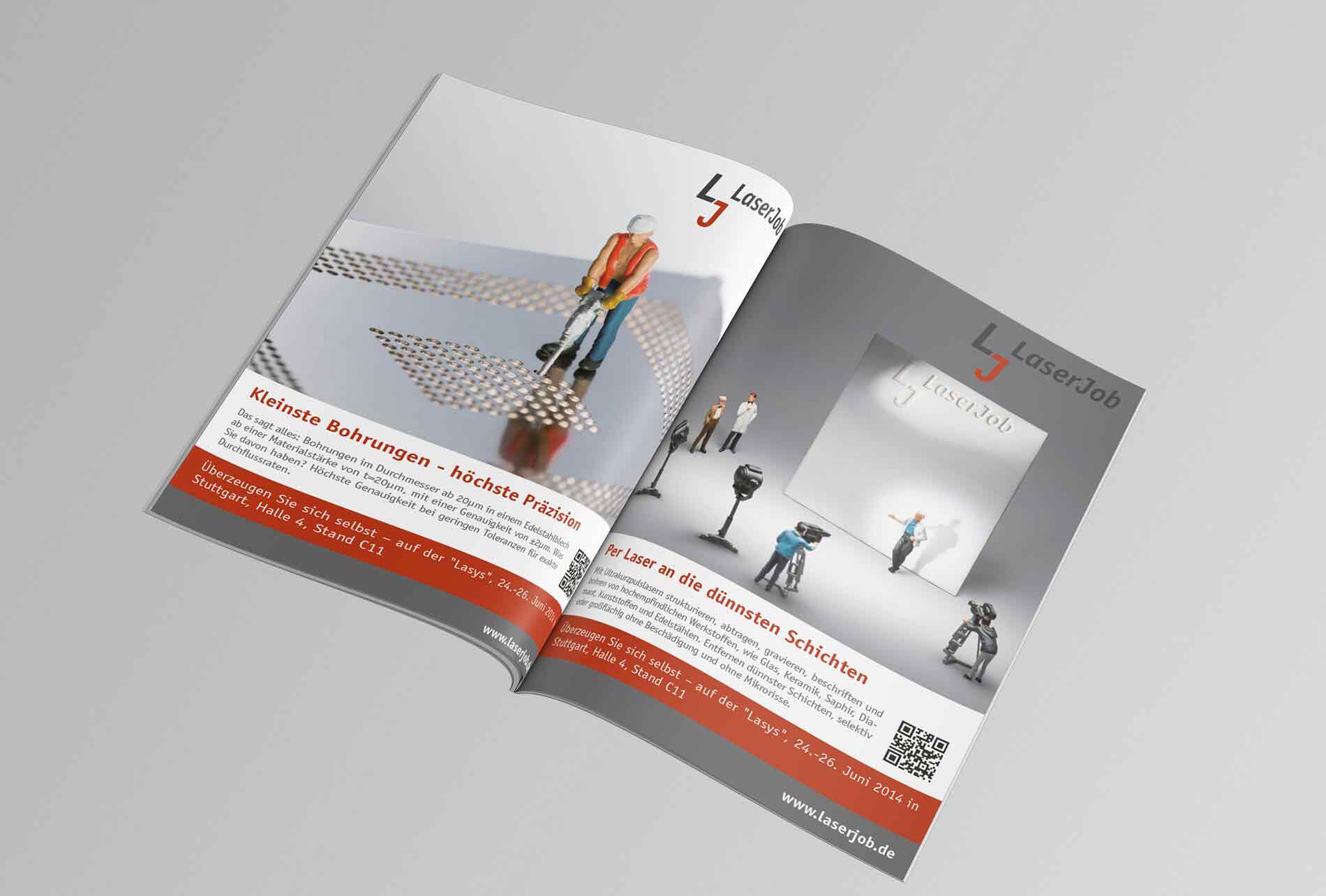 [Translate to English:] Flyer LaserJob
