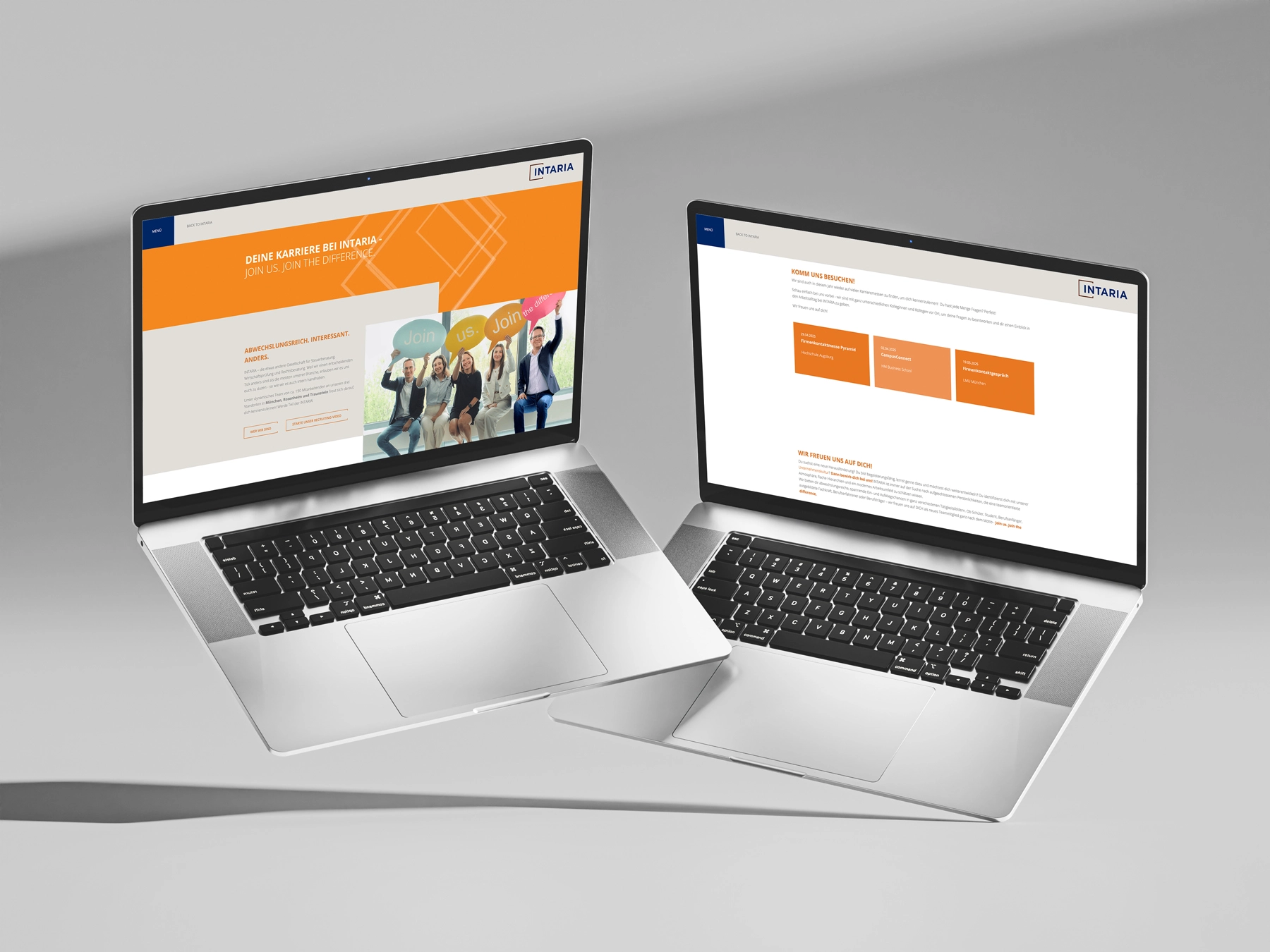 Career website for INTARIA