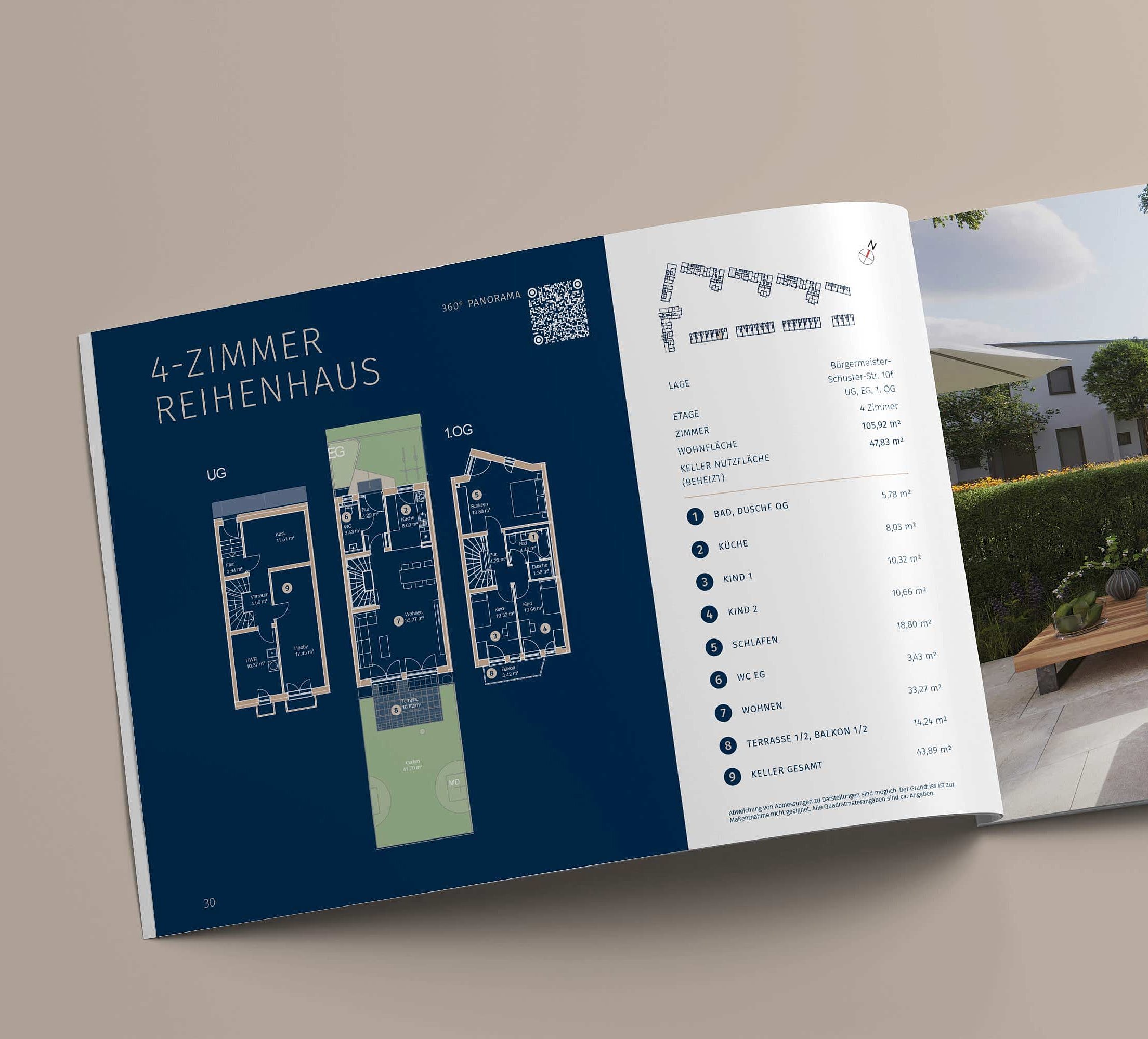 a real estate brochure