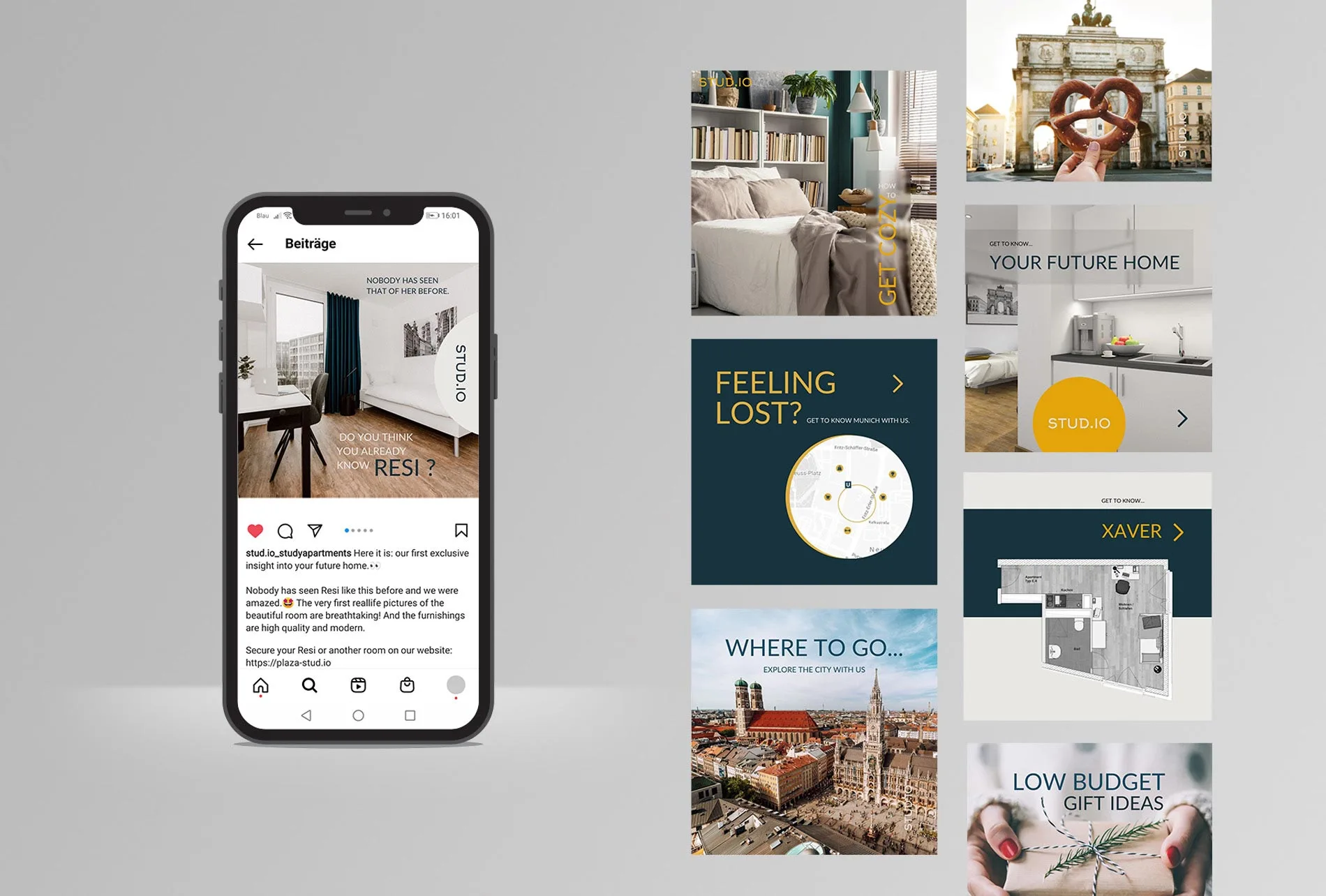 Visible online, targeted storytelling